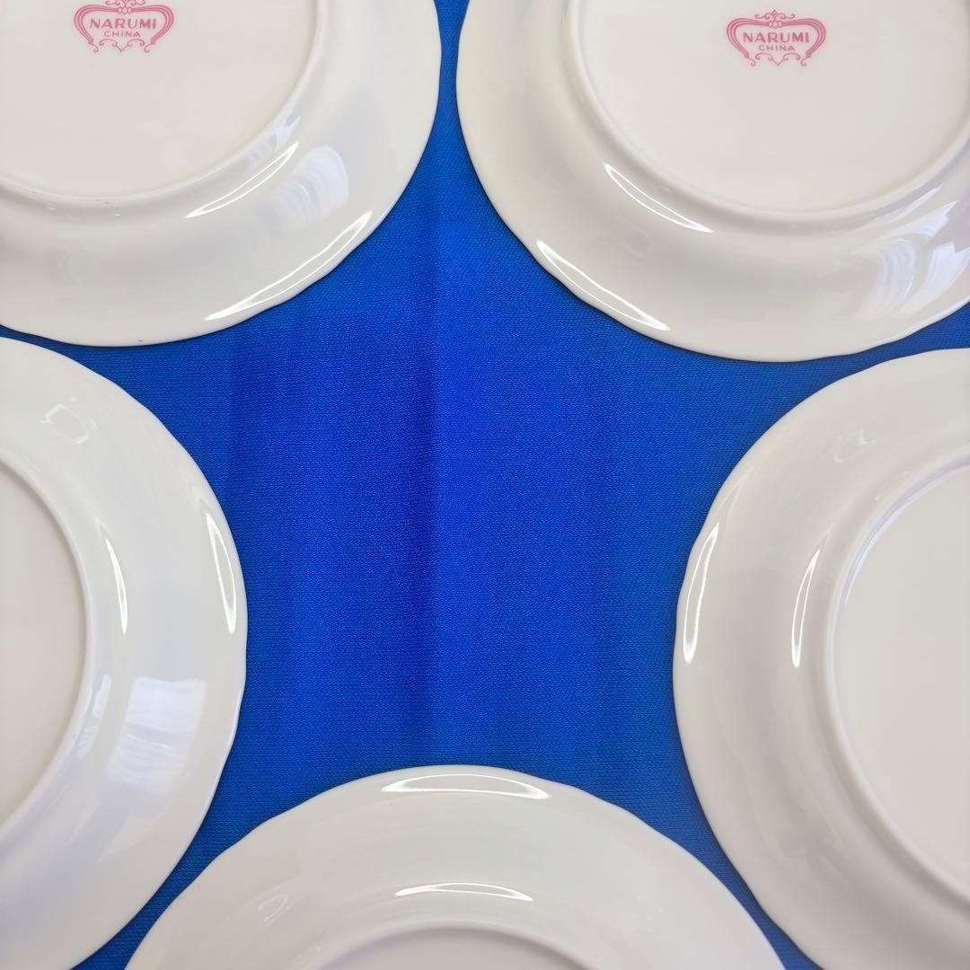 NARUMI パーティー皿セット 箱付き 金縁プレート 来客用 未使用保管 廃盤