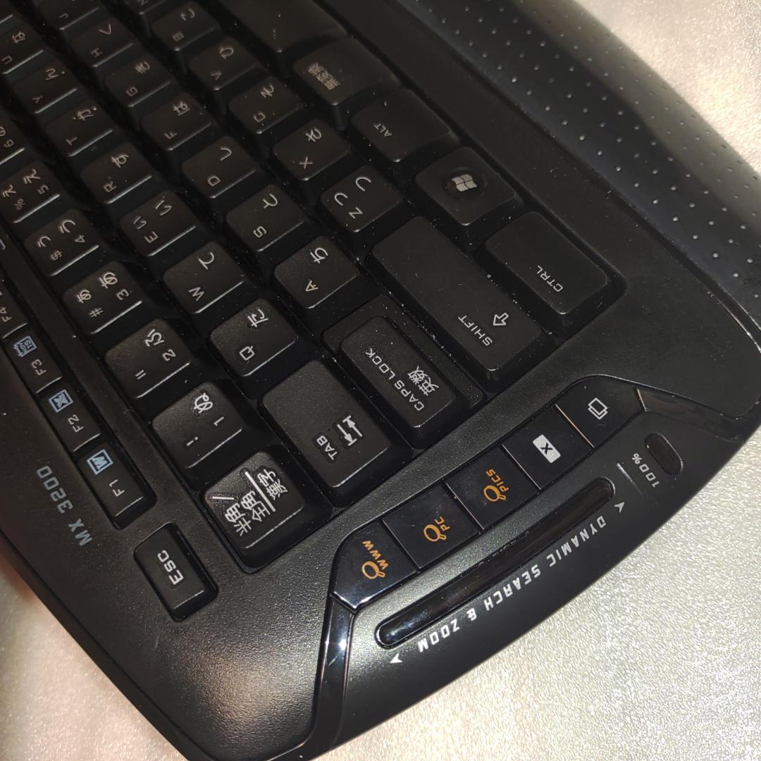 キーボード Logicool Cordless Desktop MX3200 Laser