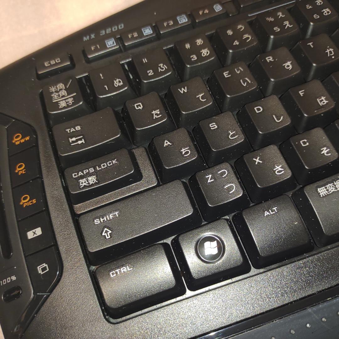 キーボード Logicool Cordless Desktop MX3200 Laser