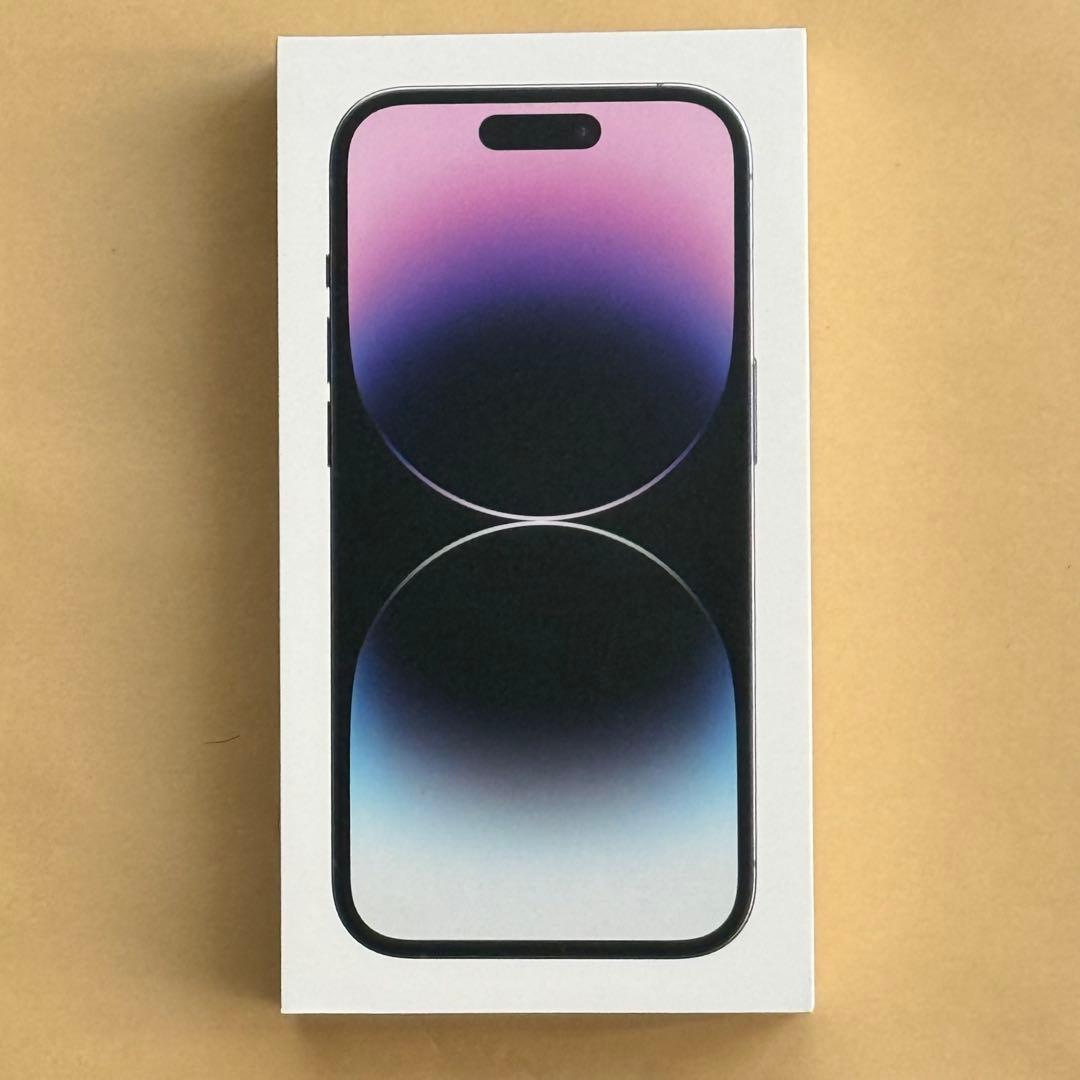 【美品箱付】Apple iPhone 14 Pro 512GB 本体SIMフリー