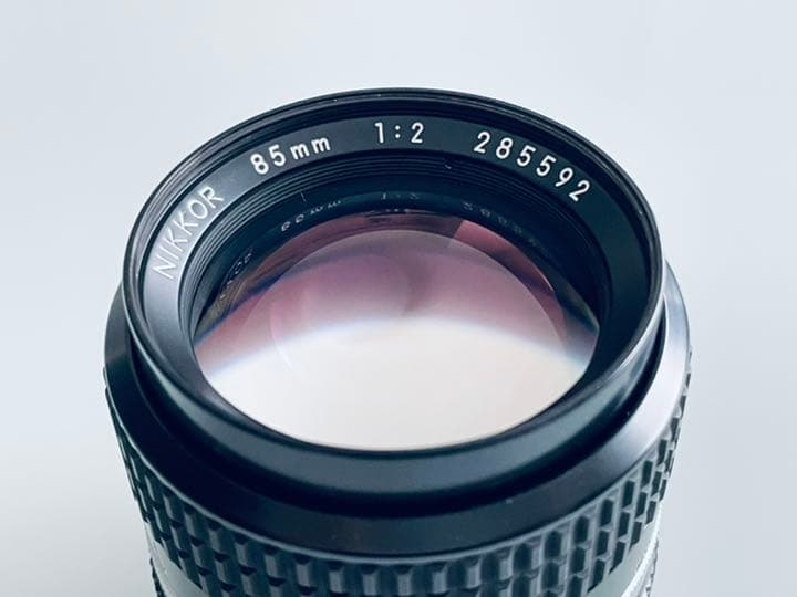 【美品】Nikon ニコン 単焦点 Ai-S Nikkor 85mm F2