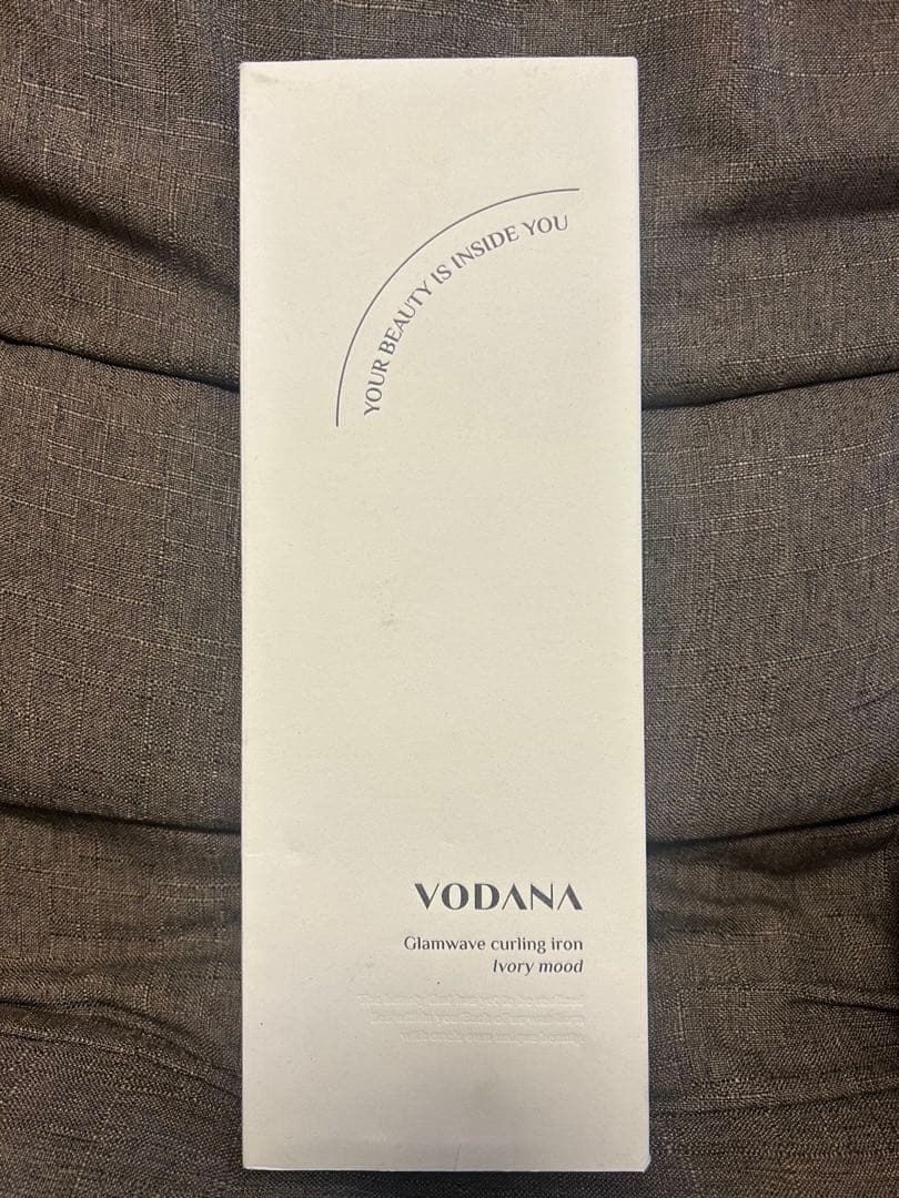 未使用品 VODANA グラムウェーブカーリングアイロン 36mm アイボリー