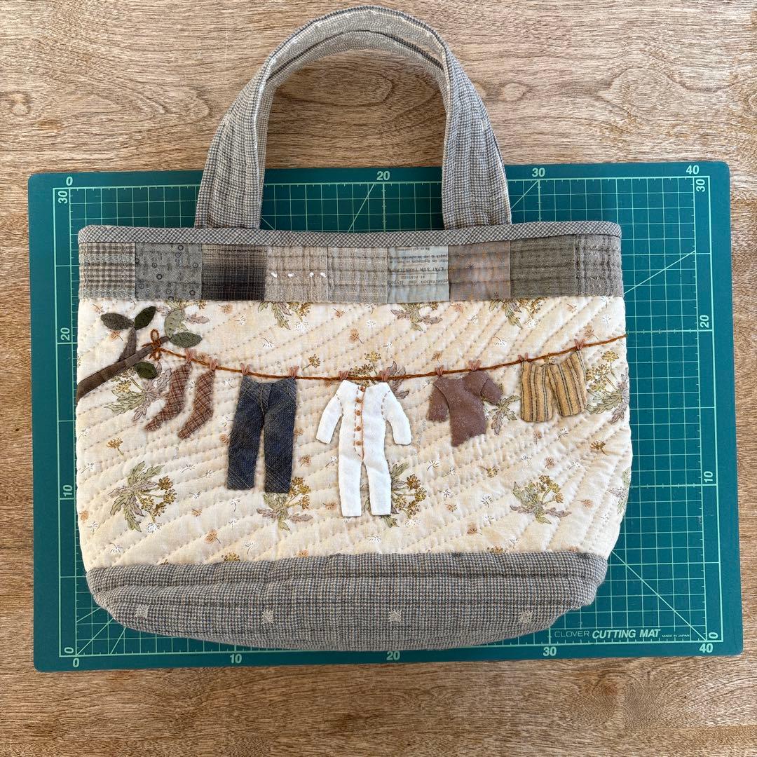 パッチワークキルト　リクエスト分トートバック　ハンドメイド