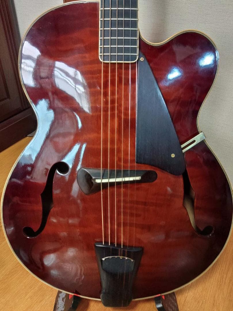 Kid's Guitar アーチトップ エレアコ 木戸宏氏制作 超希少品