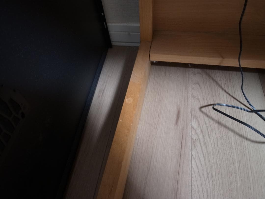 大人になっても使える学習机　堀田木工所　木目調　別出品で昇降式ワゴンあり