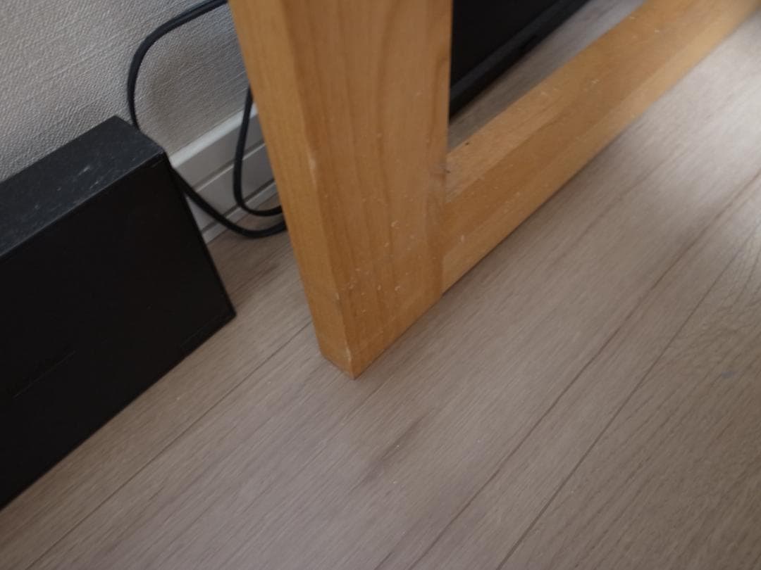 大人になっても使える学習机　堀田木工所　木目調　別出品で昇降式ワゴンあり