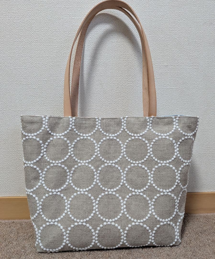 ミナペルホネントートバッグ大きめ　　　　　　　ハンドメイド