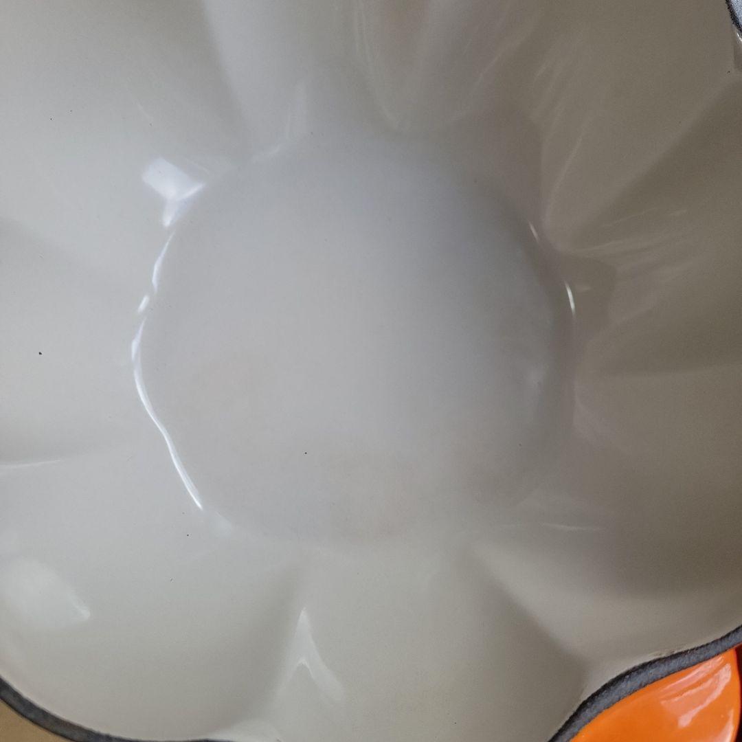 ル・クルーゼ　パンプキン型　両手鍋