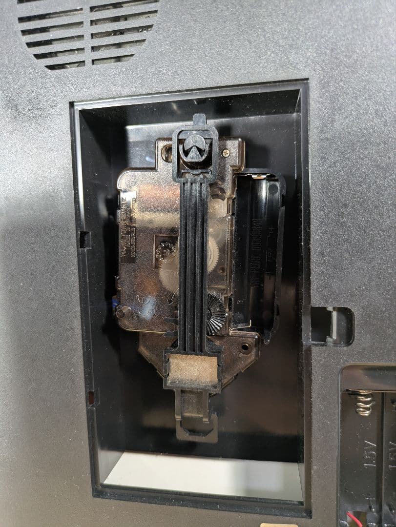 希少稼働品　昭和レトロ　ミッキーマウス　振り子時計　1997年製