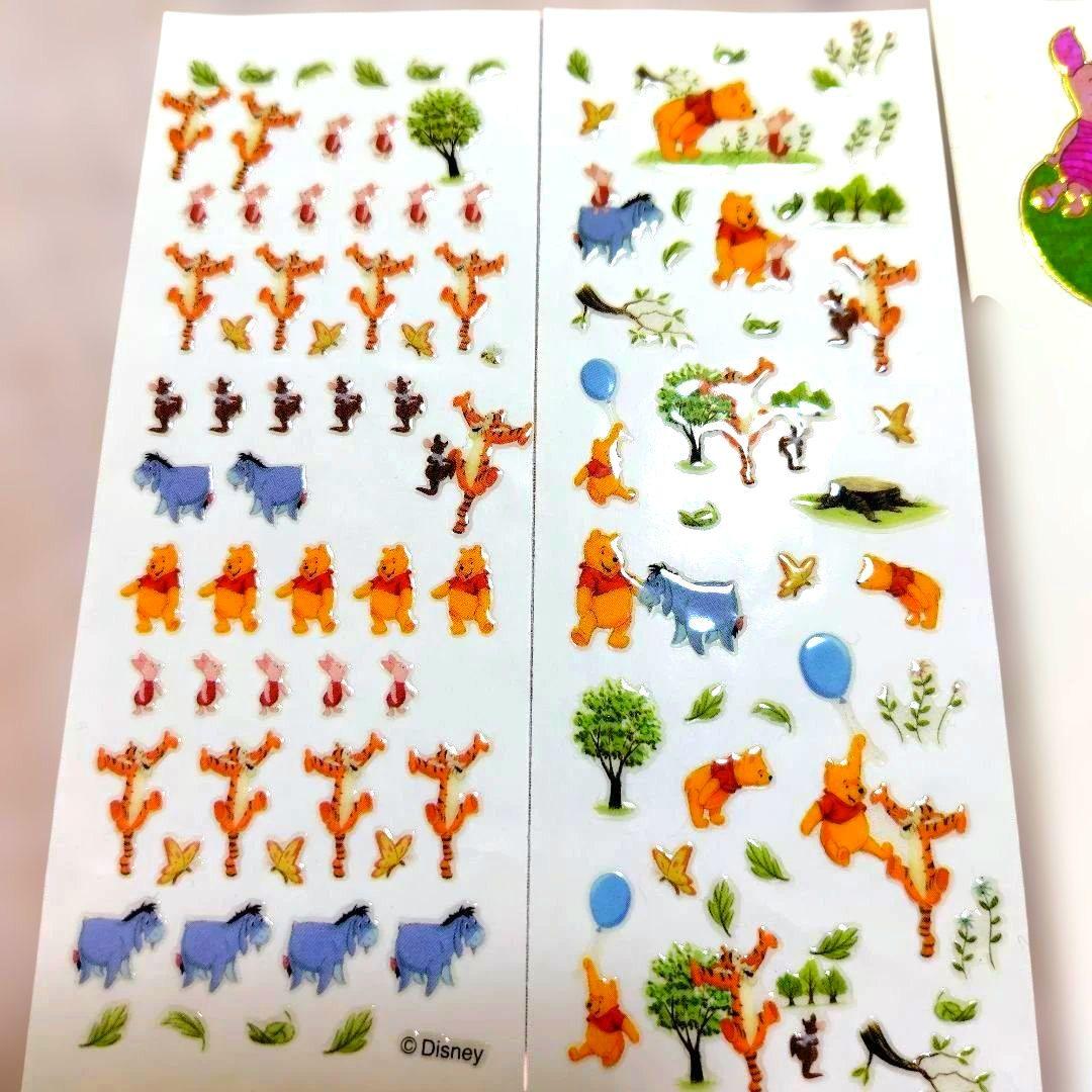 シール　シル活　プーさん　私がビーバーになる時　ズートピア2　Disney