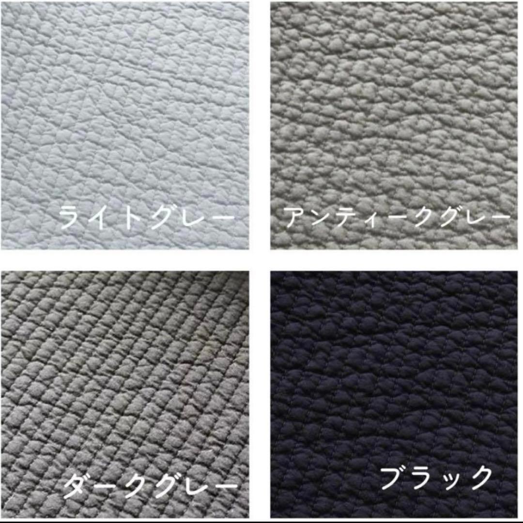 ヌビバッグ⭐︎ガーデン　リボン　ダークグレー　ダブルハンドル底板付♡隠しマグネット