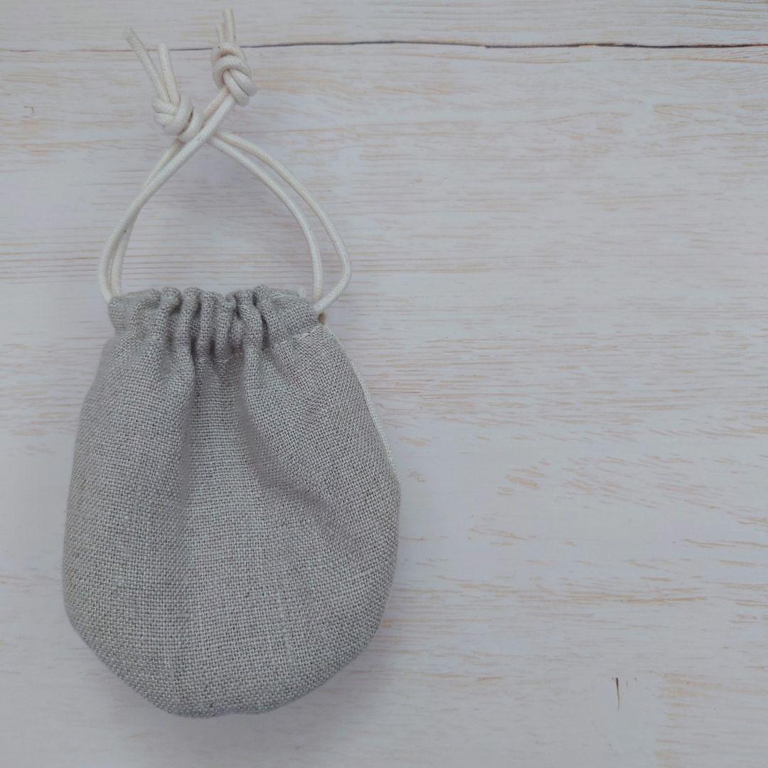 ちっちゃな巾着サシェ/詰替えタイプ【紫の花爛漫】