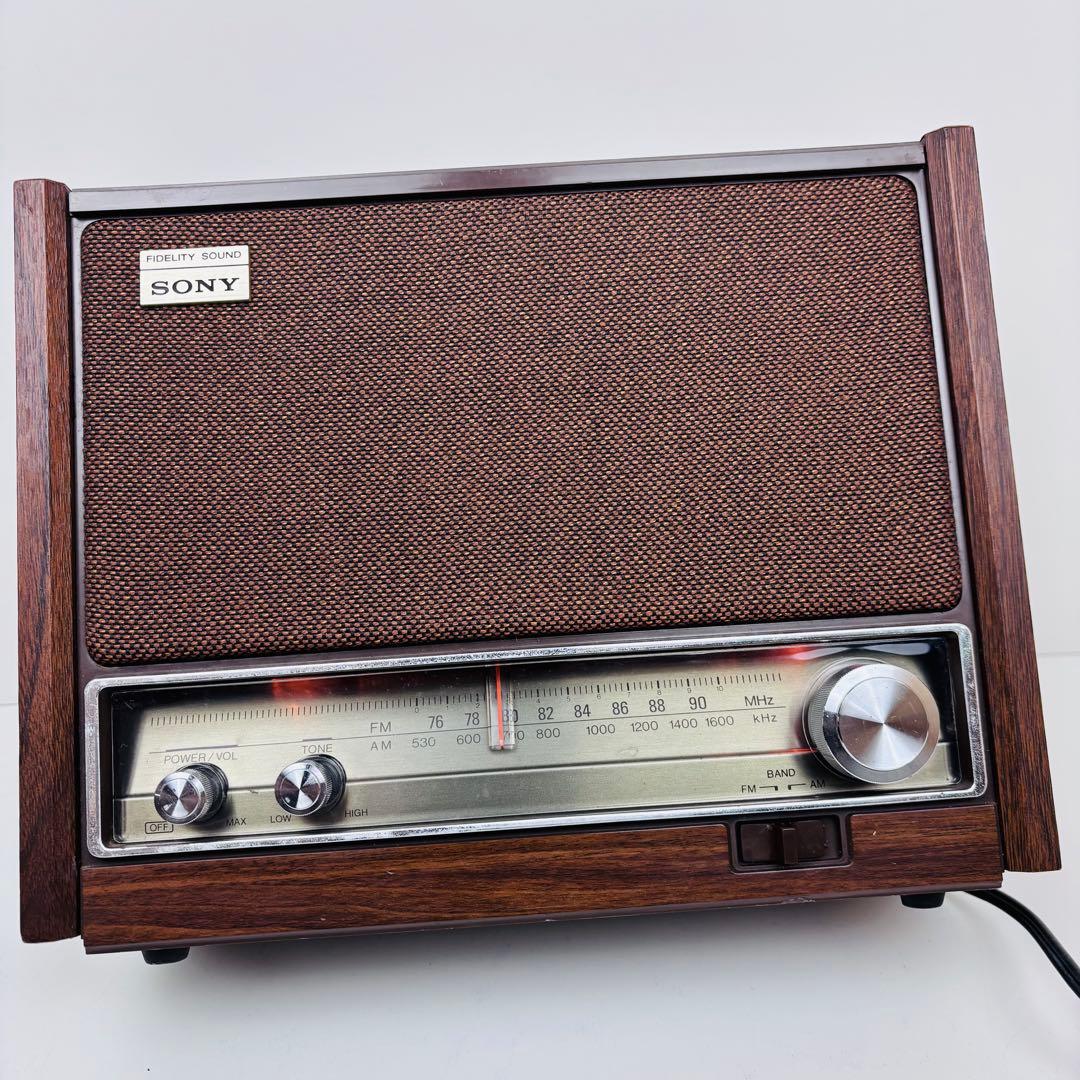 【昭和レトロ】SONY ICF-9640 ホームラジオ　トランジスタ