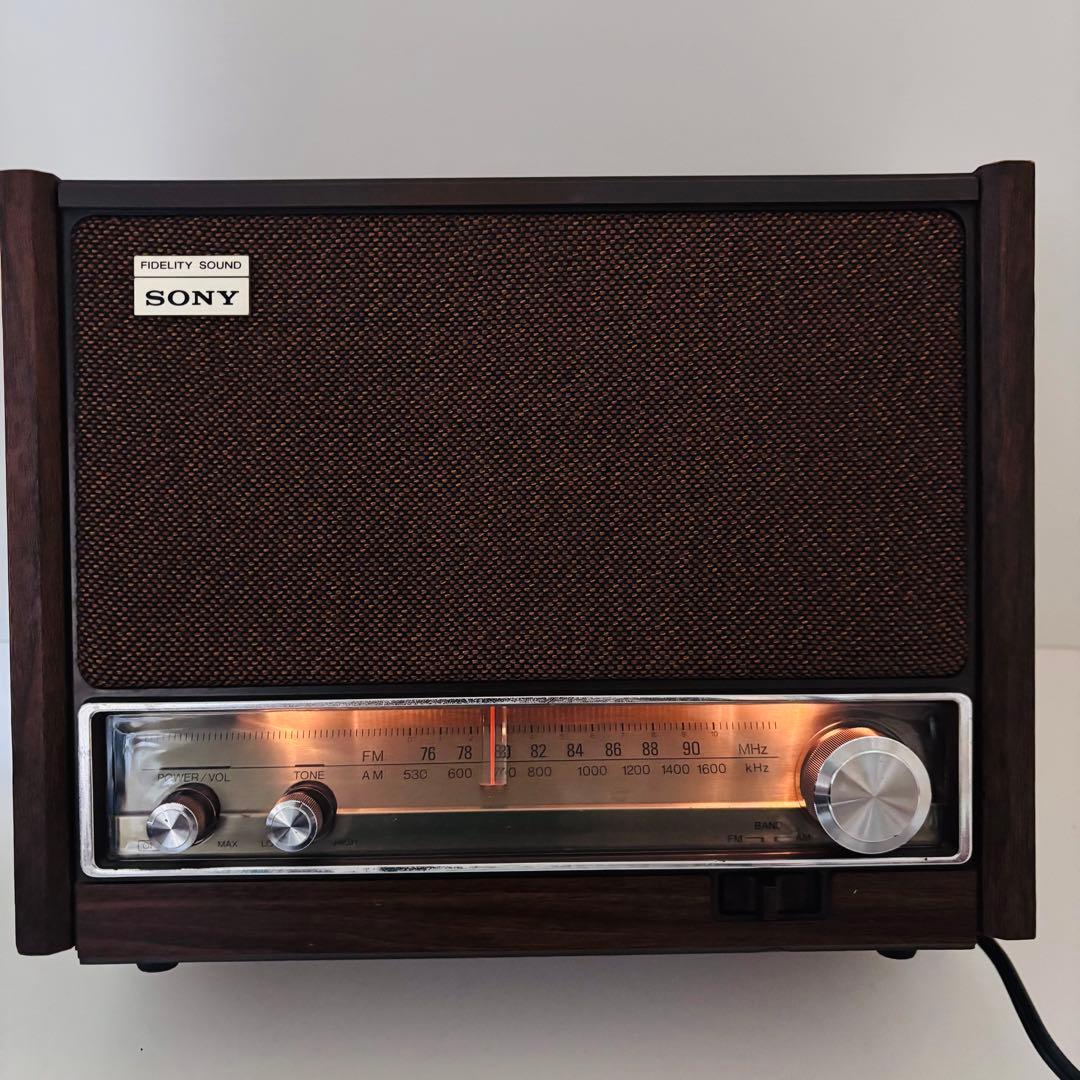 【昭和レトロ】SONY ICF-9640 ホームラジオ　トランジスタ