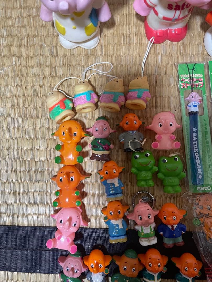 佐藤製薬　サトちゃん　サトコチャン　昭和レトロ　指人形　貯金箱　非売品