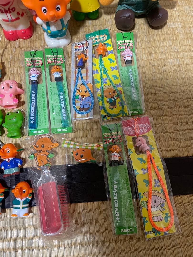 佐藤製薬　サトちゃん　サトコチャン　昭和レトロ　指人形　貯金箱　非売品
