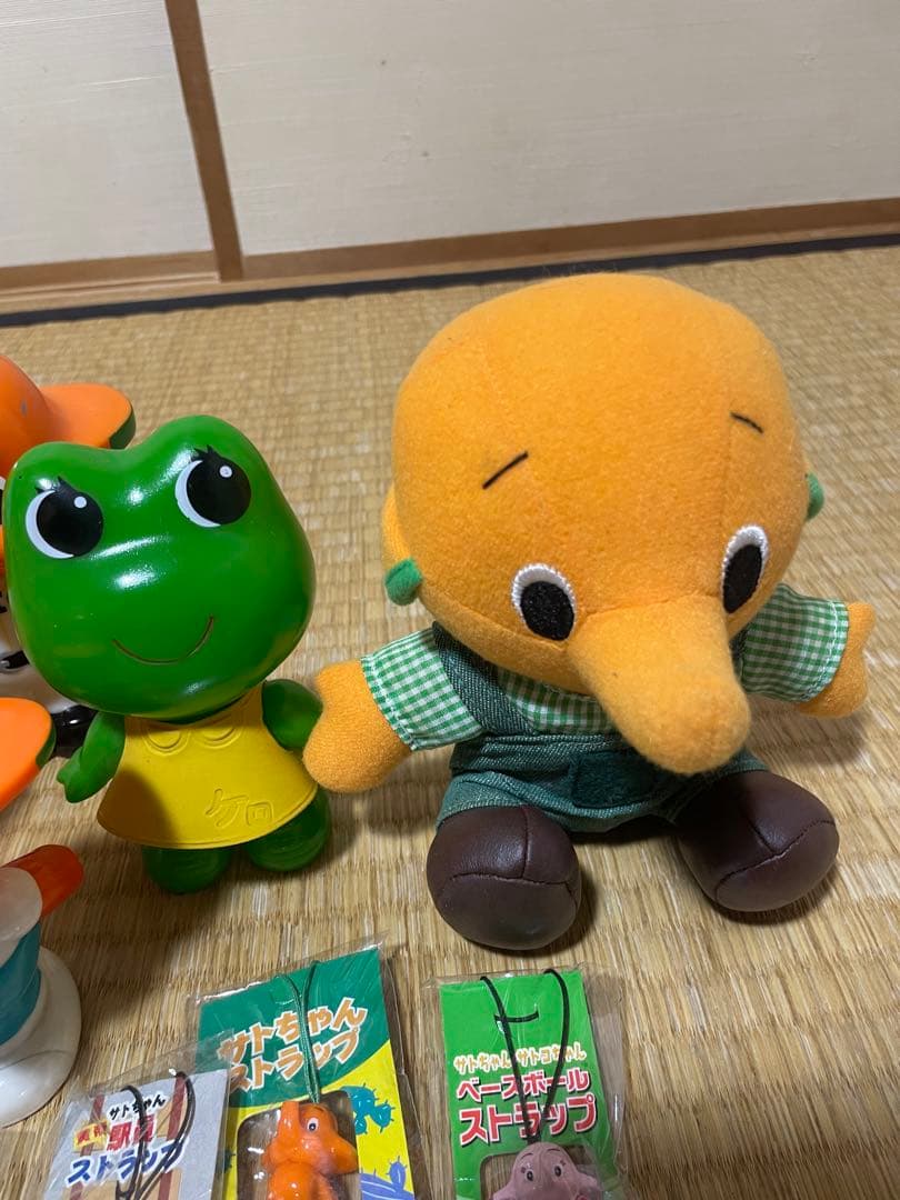 佐藤製薬　サトちゃん　サトコチャン　昭和レトロ　指人形　貯金箱　非売品