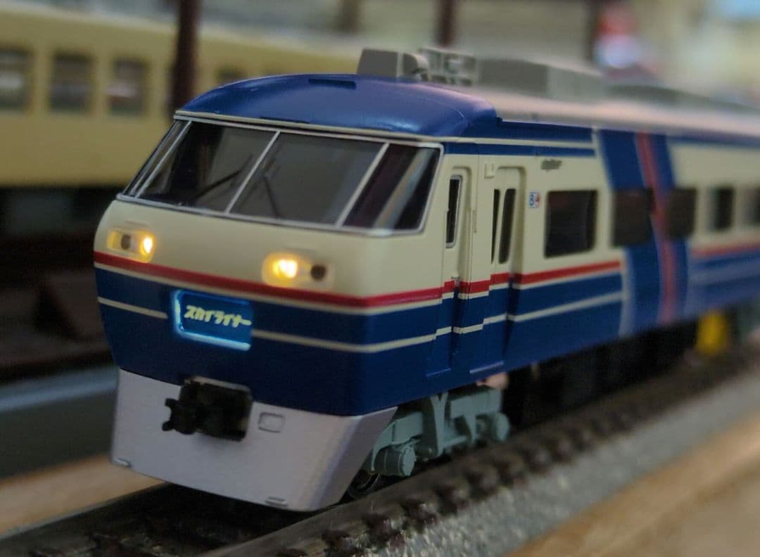 鉄道模型 京成 初代AE形 スカイライナー 新塗装 8両セット
