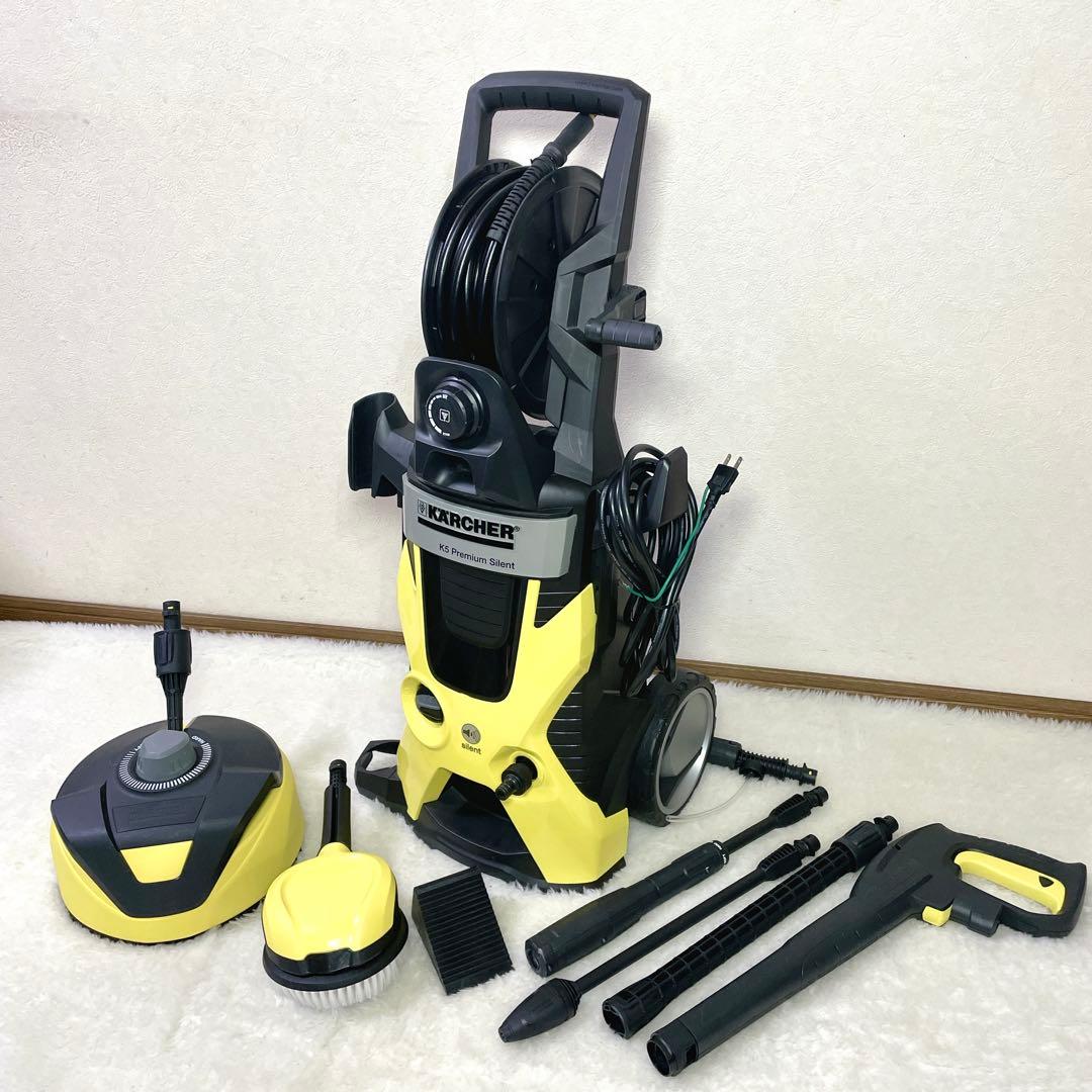 【美品✨】ケルヒャー K5 プレミアム サイレント 高圧洗浄機 付属品有