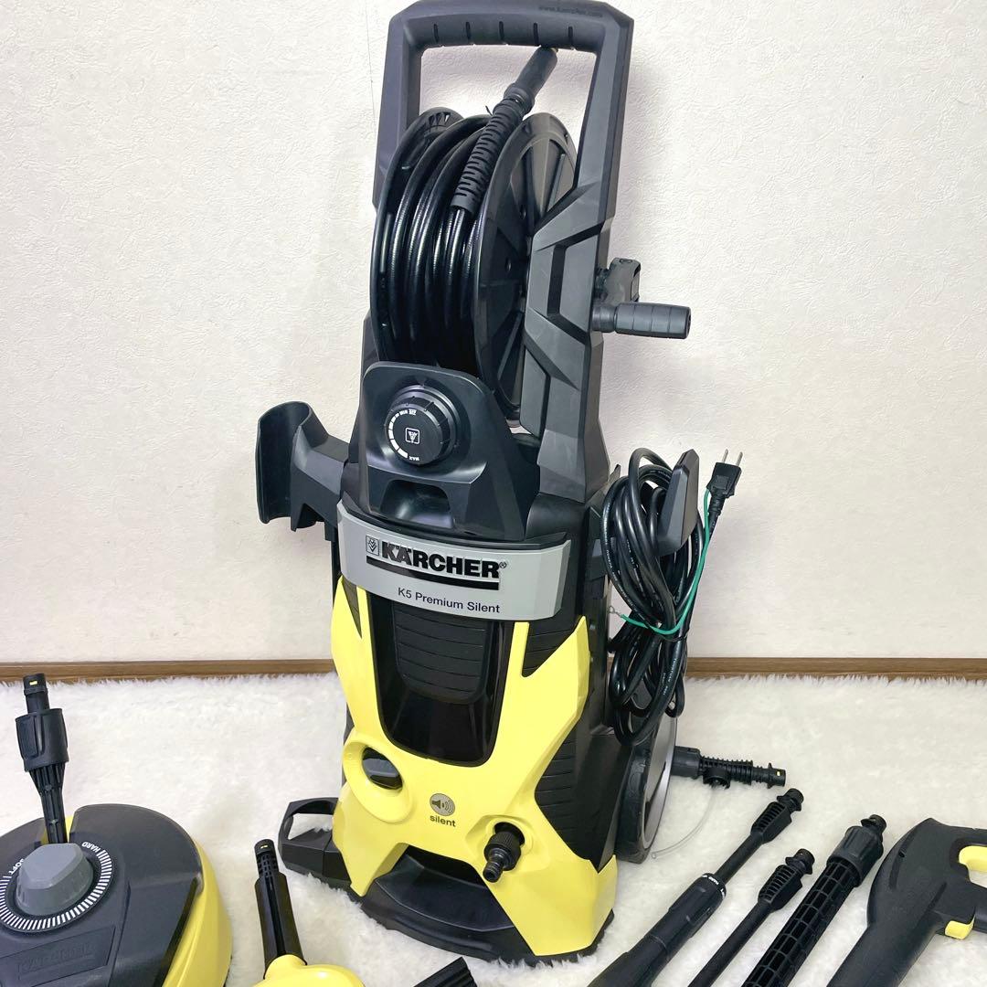 【美品✨】ケルヒャー K5 プレミアム サイレント 高圧洗浄機 付属品有