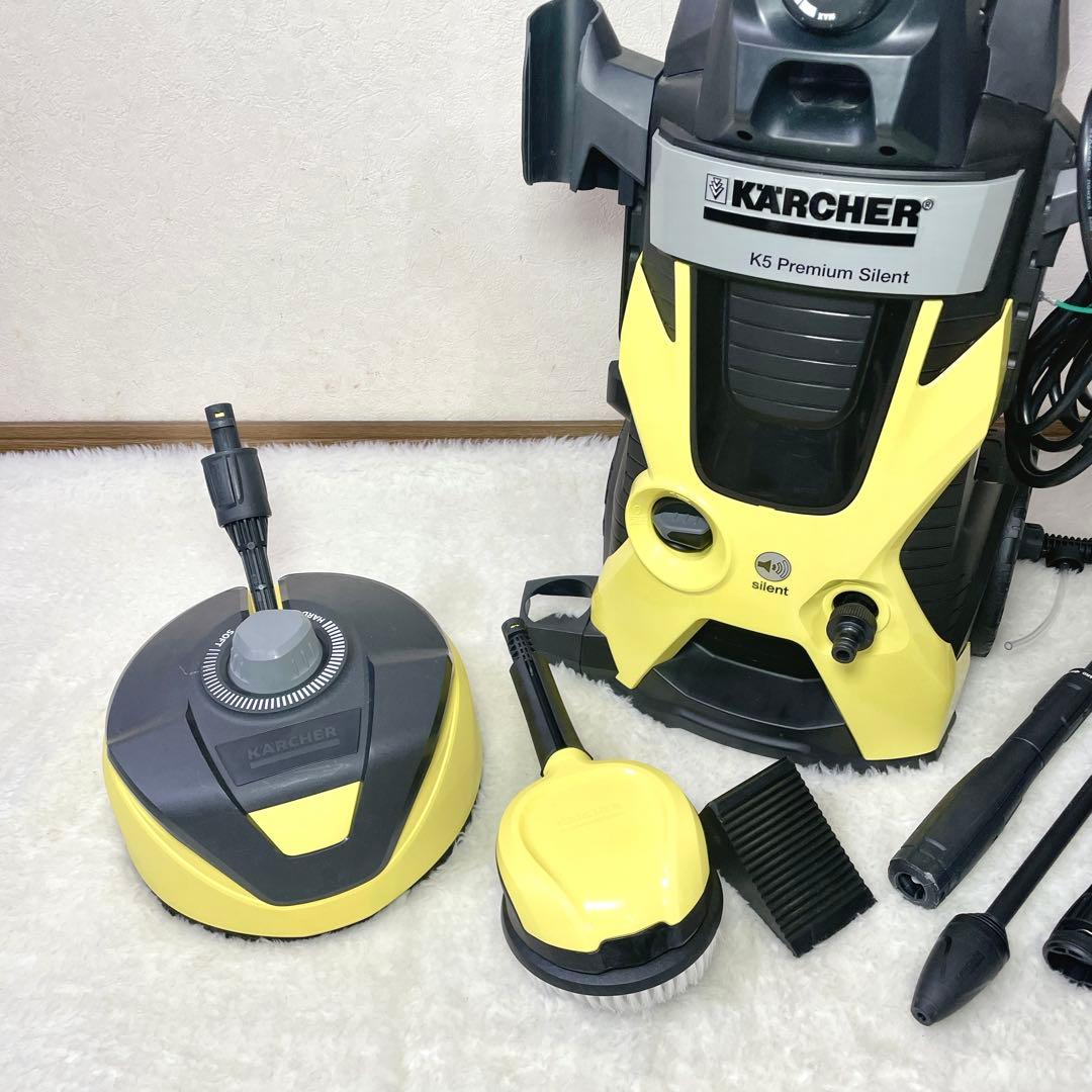 【美品✨】ケルヒャー K5 プレミアム サイレント 高圧洗浄機 付属品有