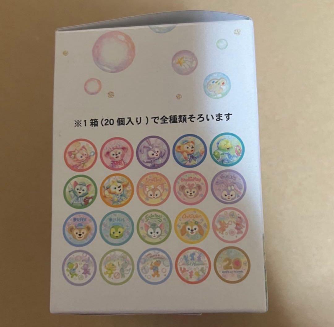 ディズニー　カラフルハピネス　ダッフィー　ワッペン　全種セット　BOX