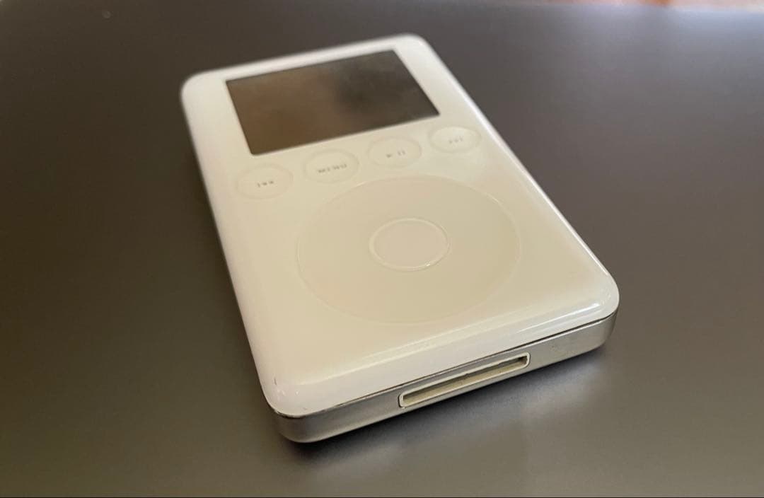 第3世代 iPod Classic ホワイトJUNK品