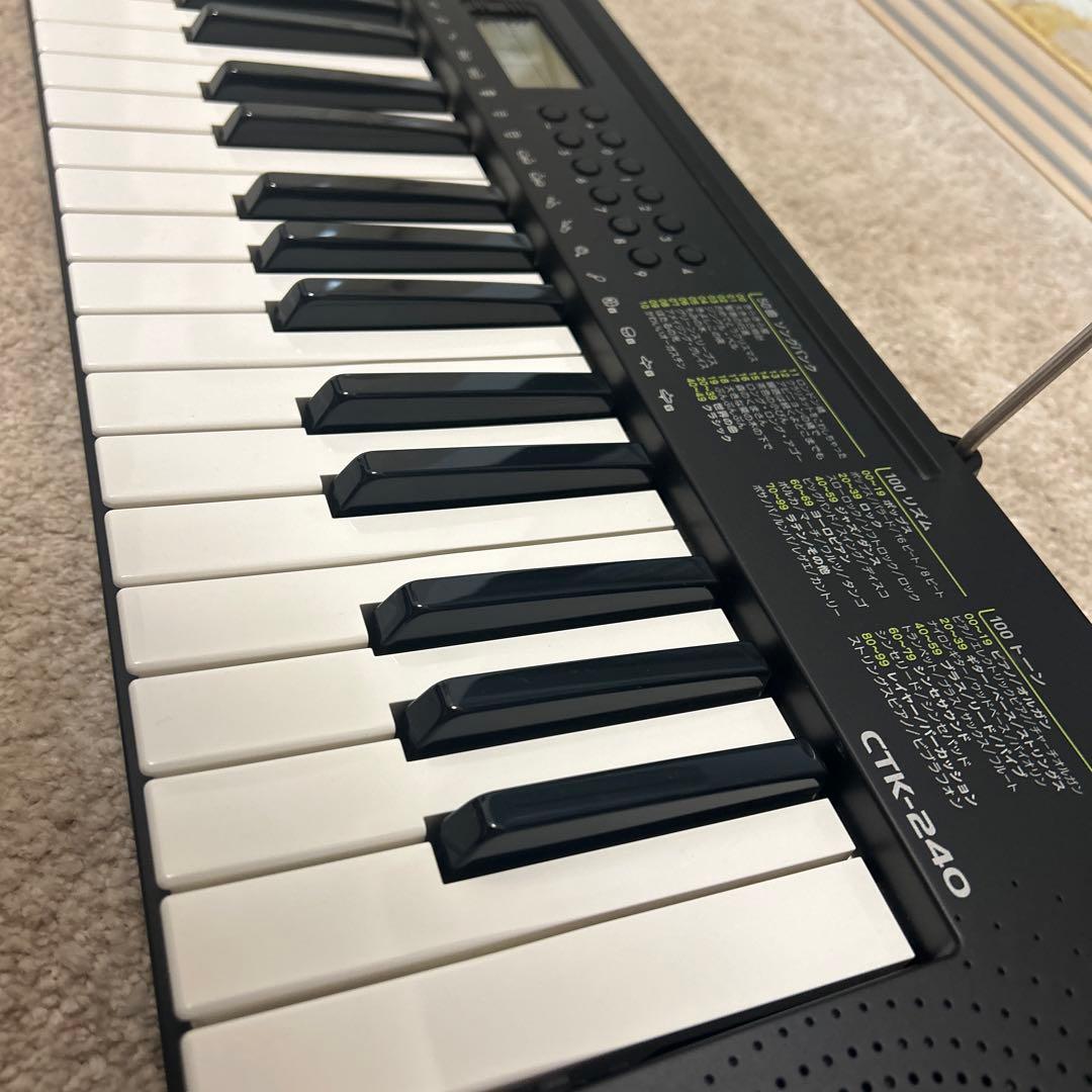 いいね増えたので値下げ☆カシオ CTK-240　電子ピアノ