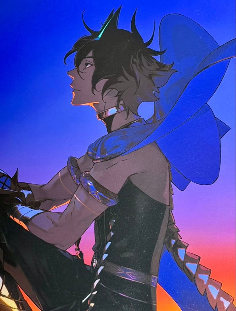 【新品未使用品】FGO アルジュナオルタ A4サイズ高精彩複製画