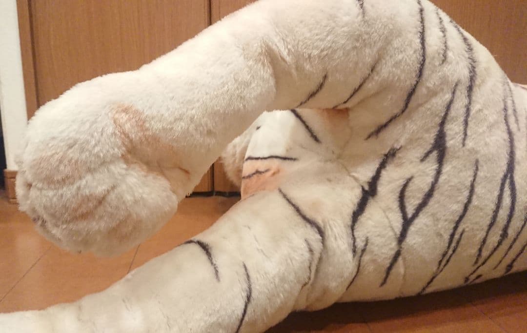 激レア 約191cm 超特大サイズ リアル トラのぬいぐるみ