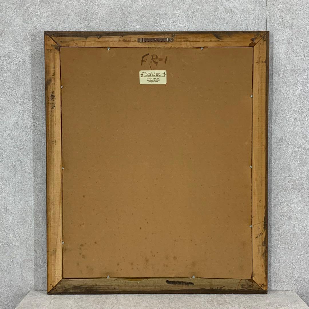 額 フレデリック レミントン カウボーイ プリント 印刷 革 人物 馬 乗馬