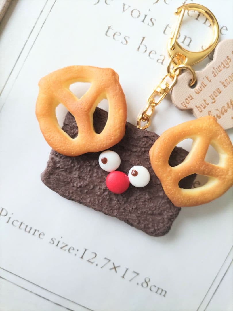 Merry Xmas♡お菓子なトナカイ♡ショコラ　フェイクスイーツ　チャーム