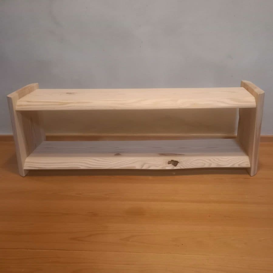 一点物　国産杉　上下反転ツーウェイラック