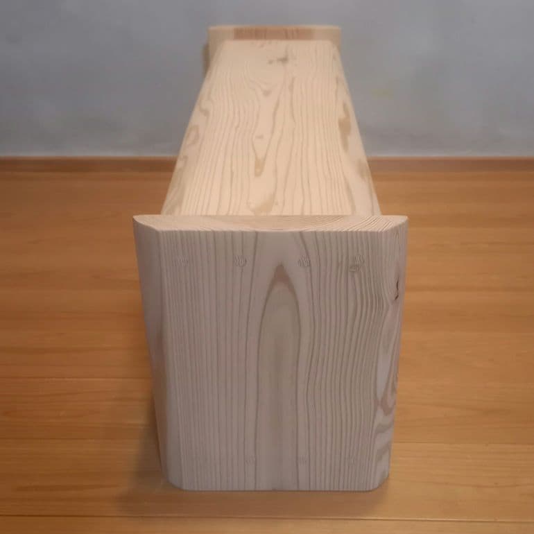 一点物　国産杉　上下反転ツーウェイラック