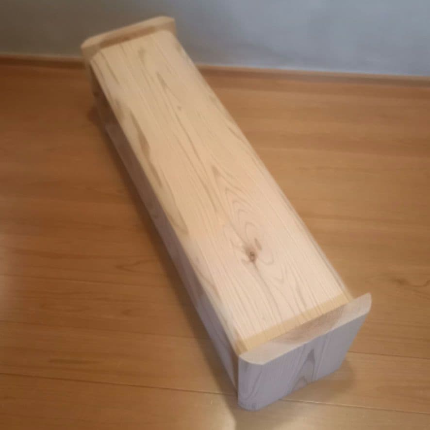 一点物　国産杉　上下反転ツーウェイラック