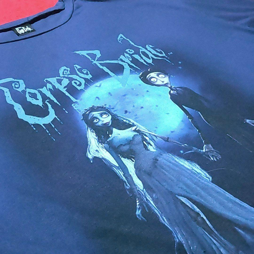 【美品】コープスブライド 公式Ｔシャツ　Corpse Bride　ネイビー