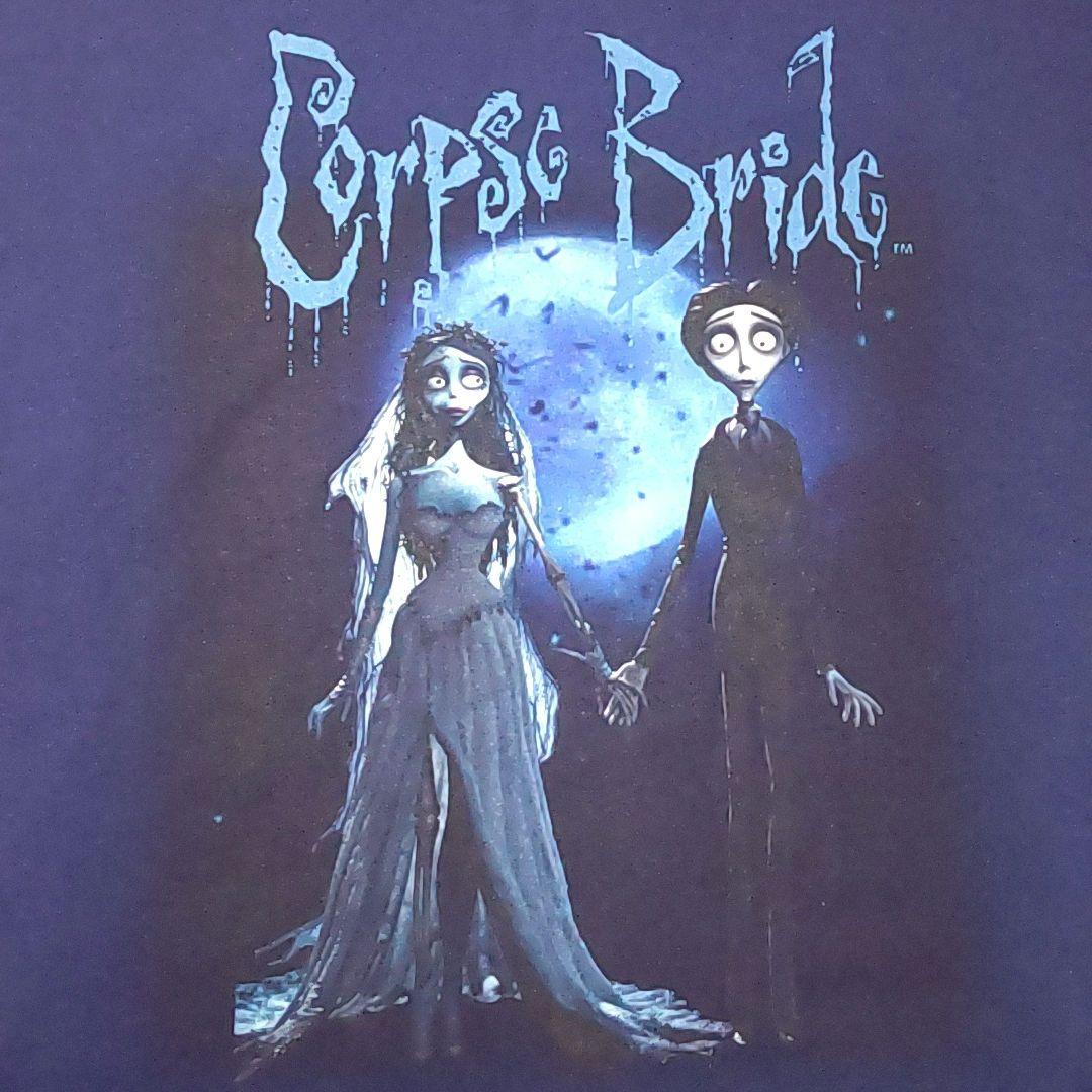 【美品】コープスブライド 公式Ｔシャツ　Corpse Bride　ネイビー