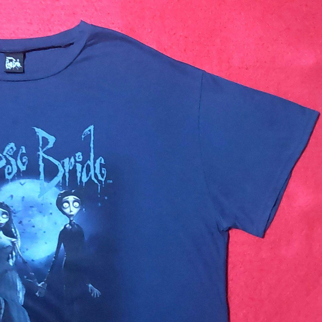 【美品】コープスブライド 公式Ｔシャツ　Corpse Bride　ネイビー