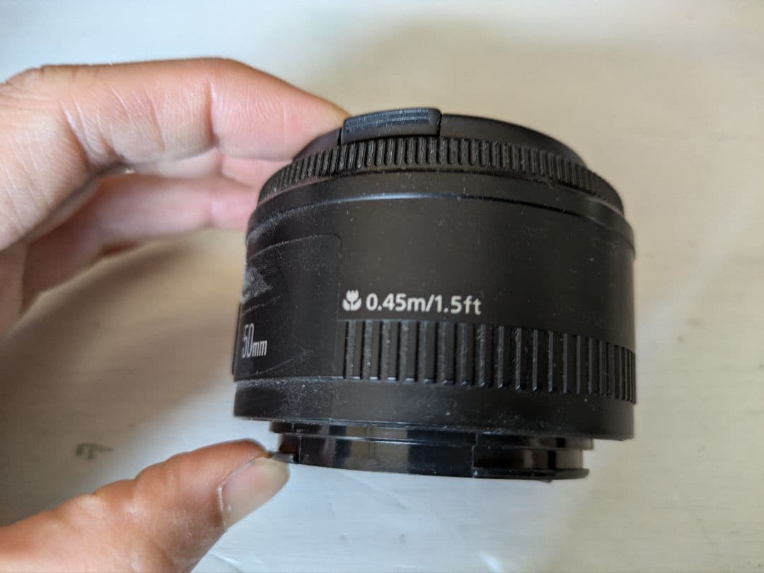 Canon EF 50mm F1.8 II キャノン 明るめ単焦点レンズ