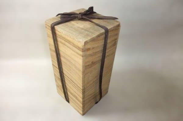 高麗 青磁 瓢形 鶴文 徳利 花生 李朝 骨董 共箱