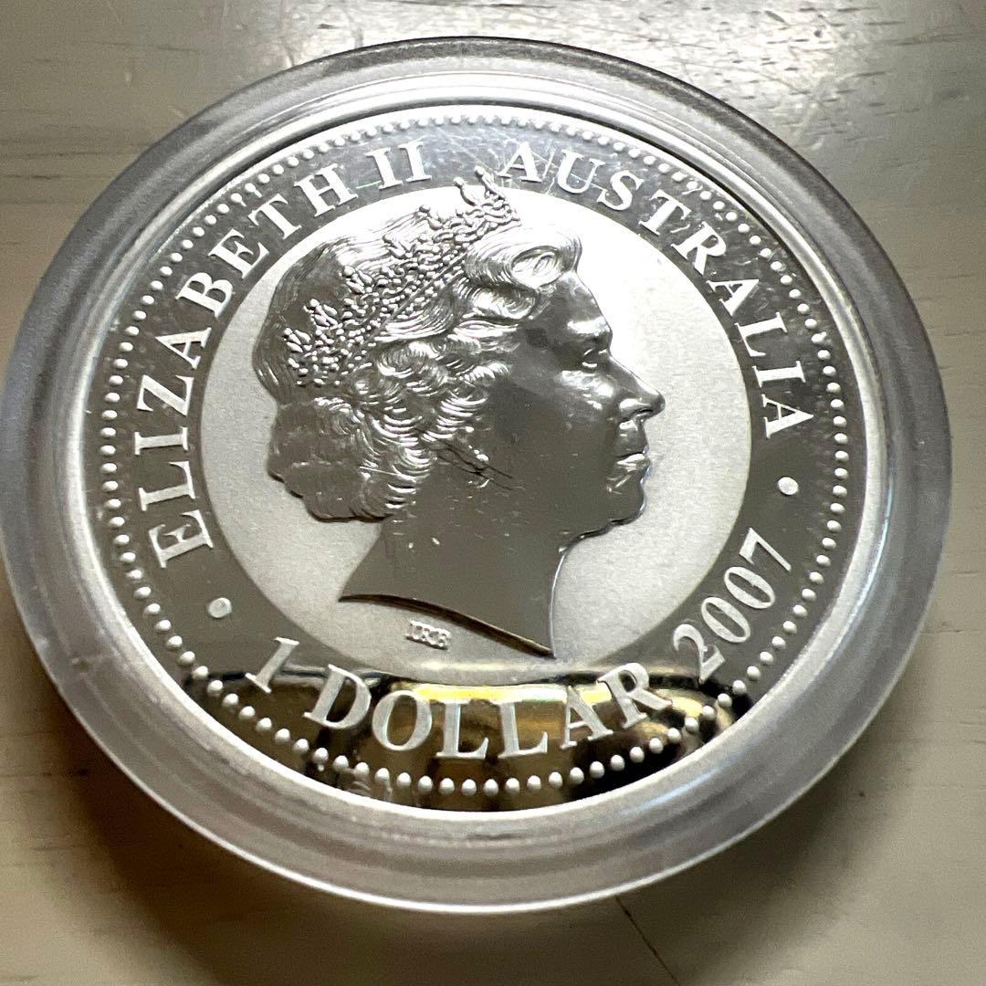 2010年オーストラリア虎　銀貨1オンス　純銀