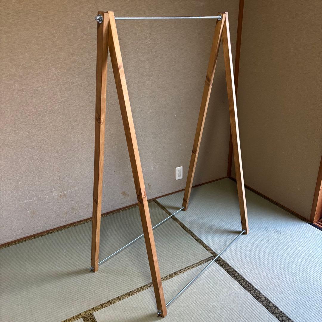 ハンドメイド　ハンガーラック　オーダー受け付けます。