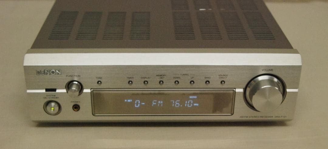 デノン DRA-F101 AM-FM ステレオレシーバー チューナー内蔵アンプ