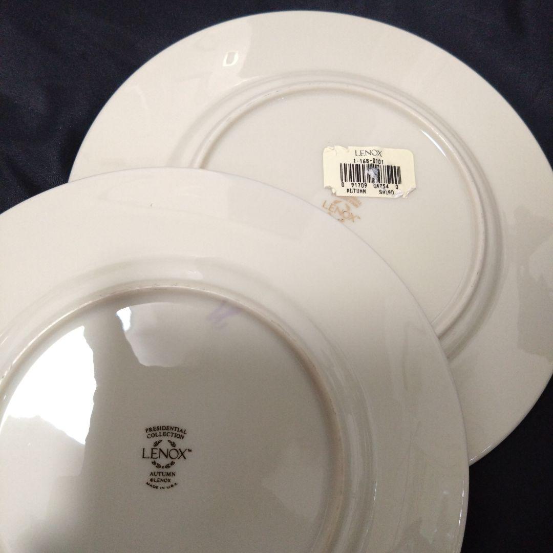 未使用 LENOX AUTUMN 21cmプレート3枚　レノックス オータム