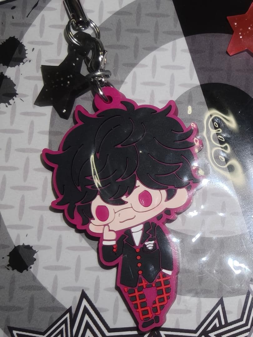 ペルソナ5 コトブキヤ限定 ラバーストラップ ジョーカー 雨宮蓮