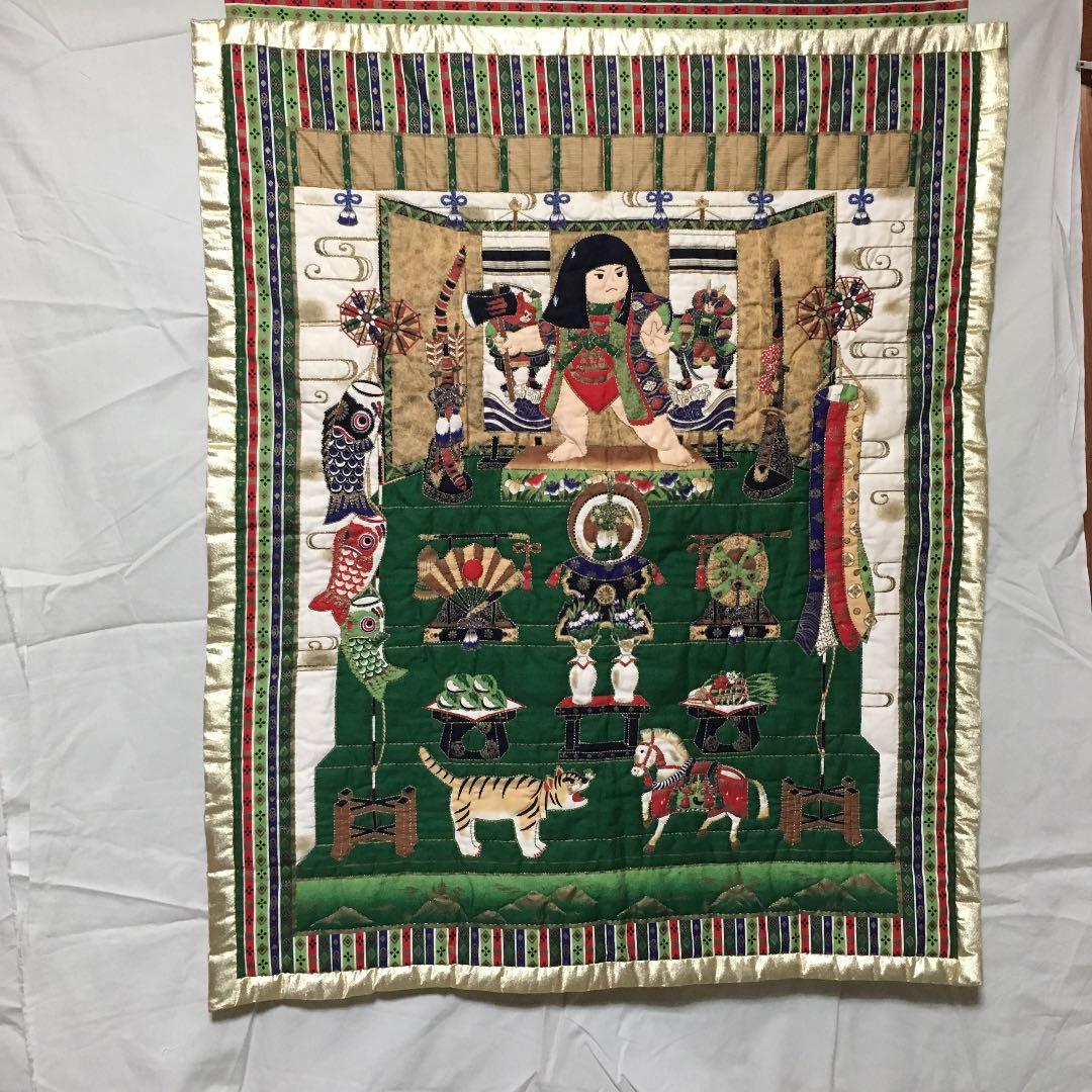 値下げ　五月人形 金太郎 タペストリー