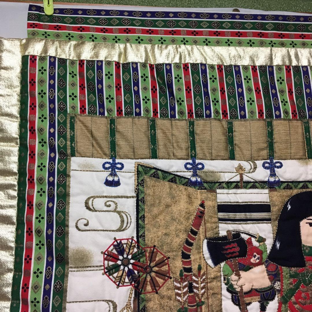 値下げ　五月人形 金太郎 タペストリー