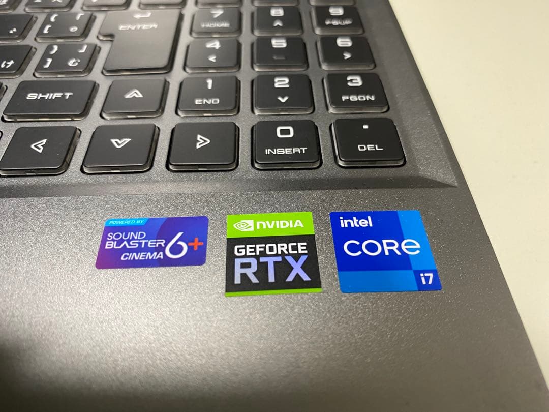 GALLERIA ノートPC RTX3060