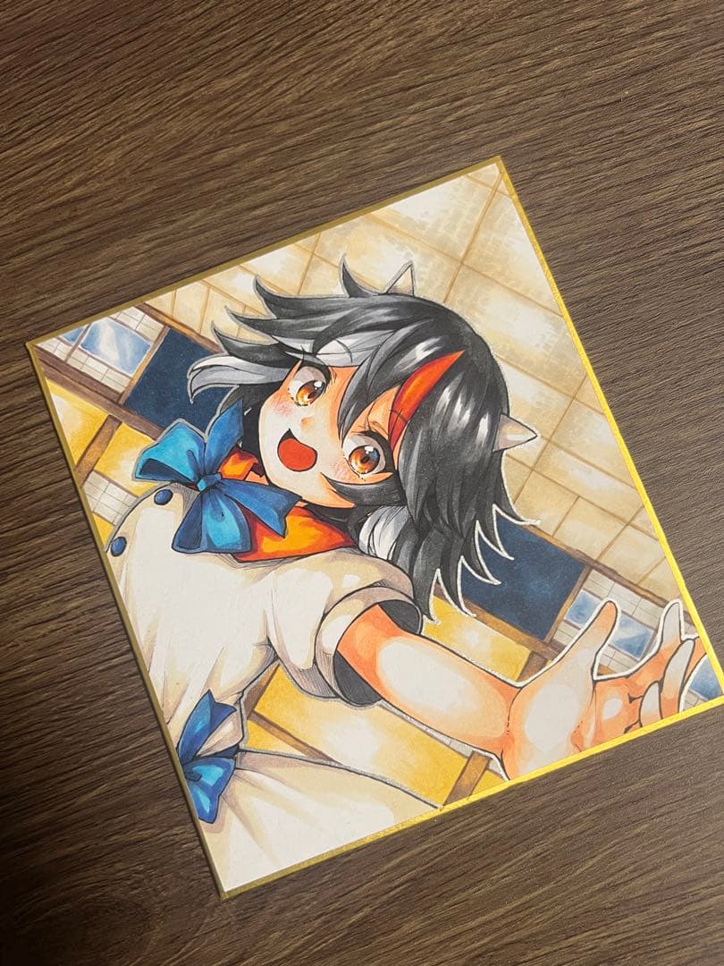 【東方】イラスト色紙【鬼人正邪】