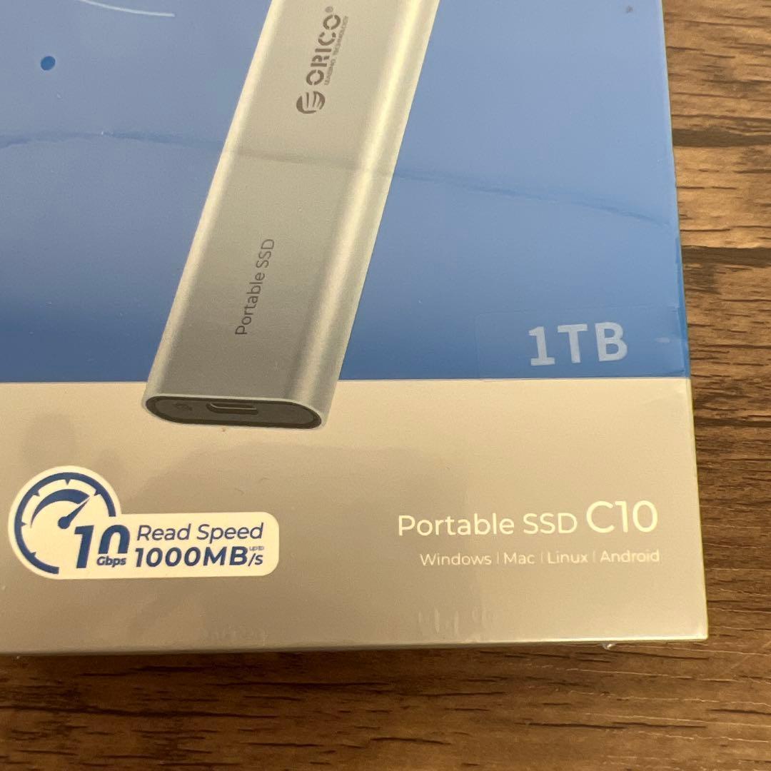 在庫処分！！！12451 ORICO 外付けSSD 1 TB